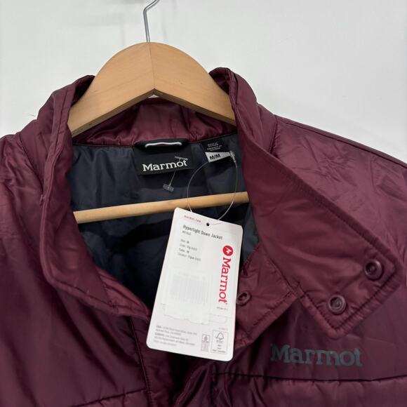 NEW Marmot 800 Fill Goose Down Jacket Mens M Hyperlight Puffer Polartec Alpha - Picture 7 of 12